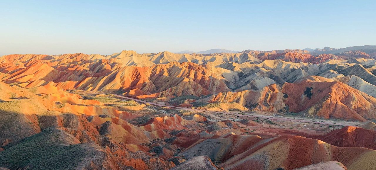 Zhangye Rainbow Mountain