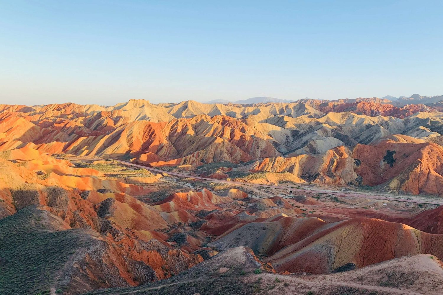 Zhangye Rainbow Mountain